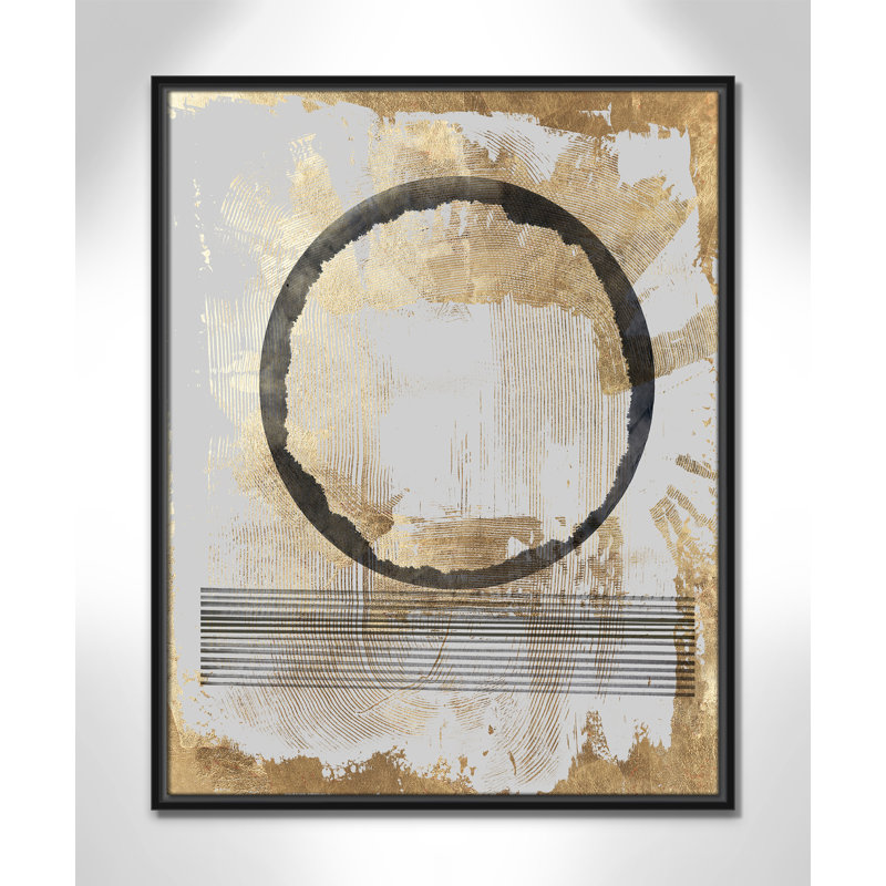 «Chord Print» par Casa Fine Arts, Noir, H 29,5 po x l 23,5 po
