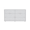Commode double 6 tiroirs Baconton