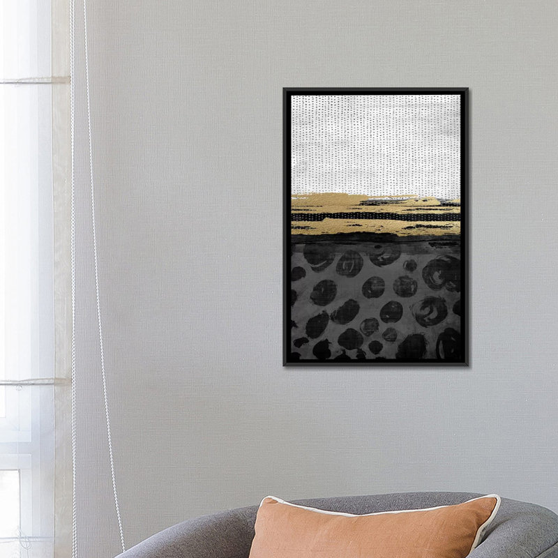 «Ethnic» par Nikki Chu - impression, H 26 po x l 18 po x 1,5 po, Cadre noir
