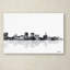 « buffalo new york horizon bg-1 », impression sur toile tendue-17943705