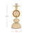 Dakota Fields Textured Metal Stack Taper Holder Tan