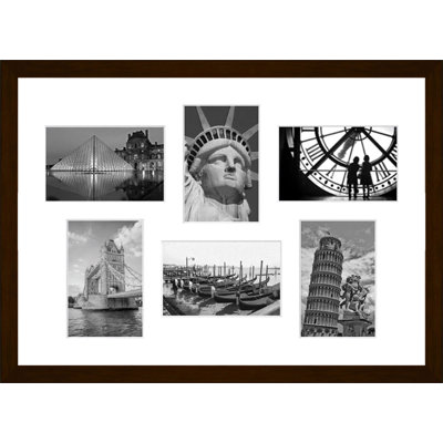 Johari Wood Picture Frame with Mat