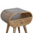Cariotta 18'' W Unfinished Solid Wood Nightstand