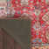 Marshanti Machine Woven / Power Loomed Performance Red/Beige/Blue Rug