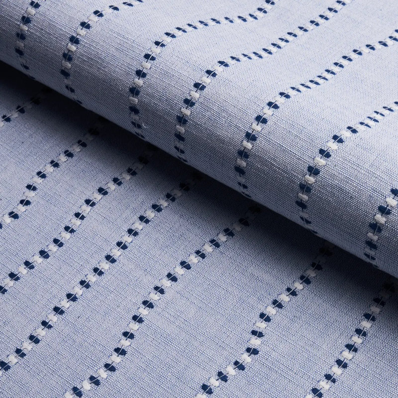 Tissu de broderie Elodie, Chambray