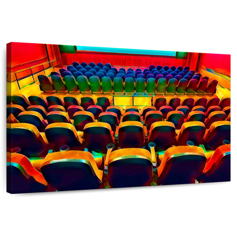Salle de cinéma Lilie, H 24 po x l 36 po