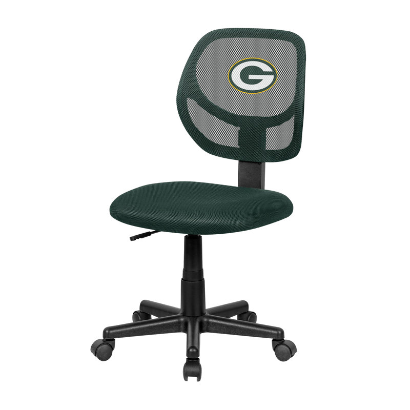NFL Armless Task Chair, Green Bay Packers
