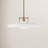 Chessa 1-Light Pendant in White-602801149-602801146