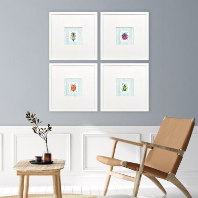 «Garden Friends», art encadré