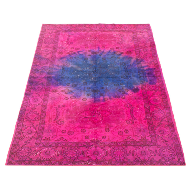 Color Transition Pink Rug 4'4" x 7'5"