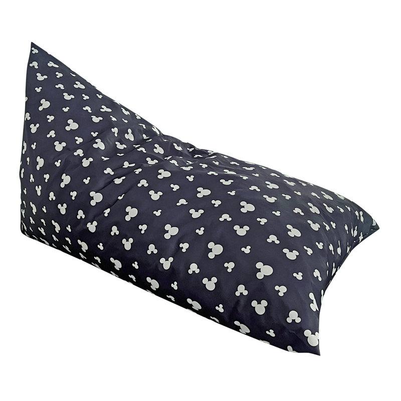 Mickey Silhouette Print Beanbag