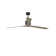 Nan XL 72" Ceiling Fan In Matte White And Matte Black Blades