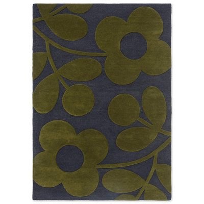 Hand Tufted Wool Floral Area Rug