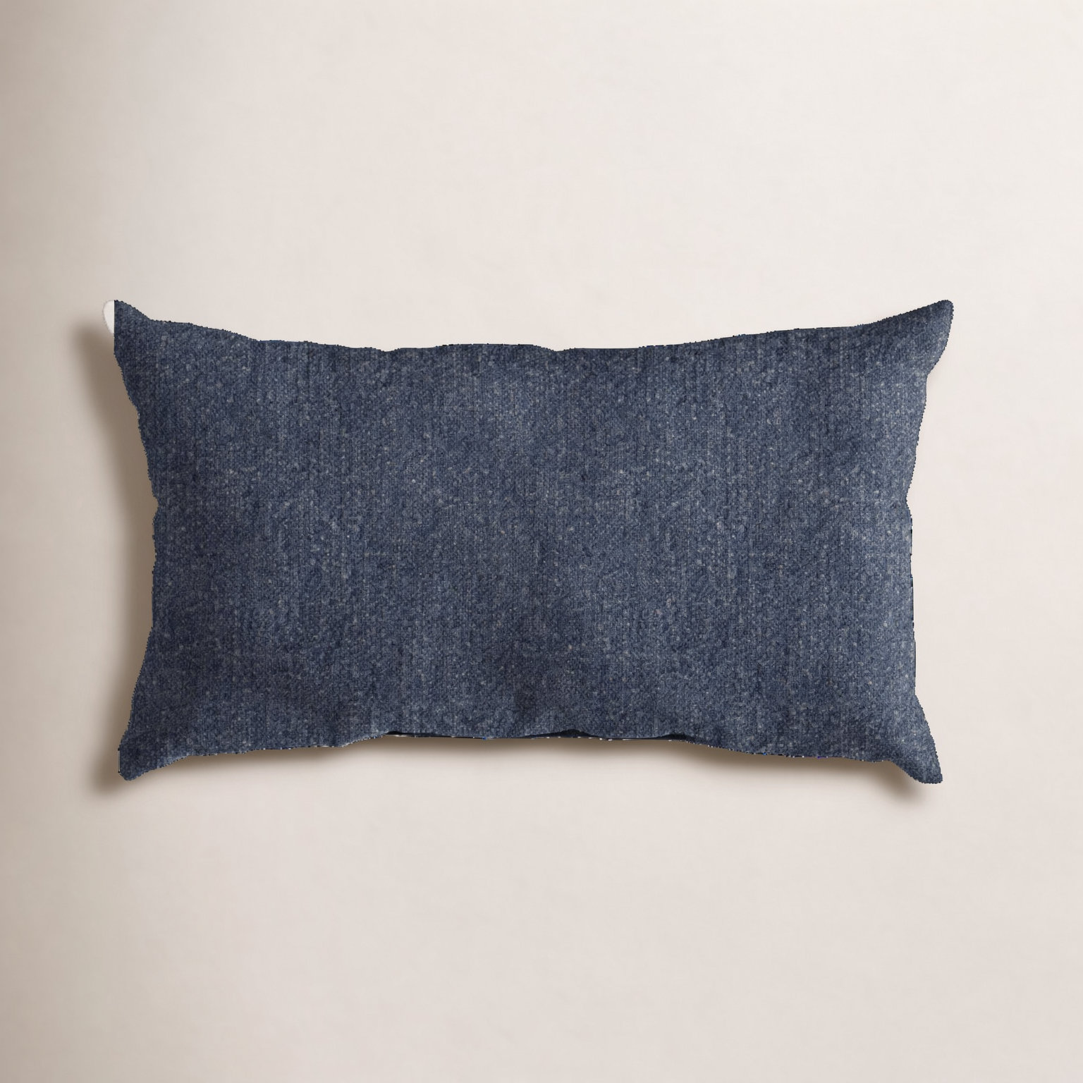 Pavel Sunbrella® Throw Pillow, Indigo, 24" x 12" 