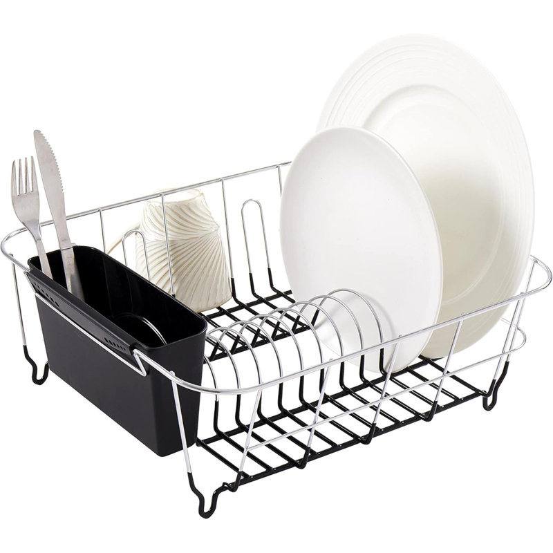Ensemble de 2 égouttoirs à vaisselle avec égouttoir à vaisselle simple et facile à utiliser