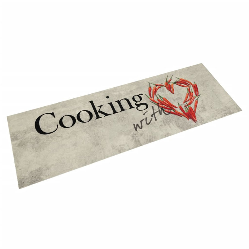 Snyderville Kitchen Mat, 60 x 180 cm, peper
