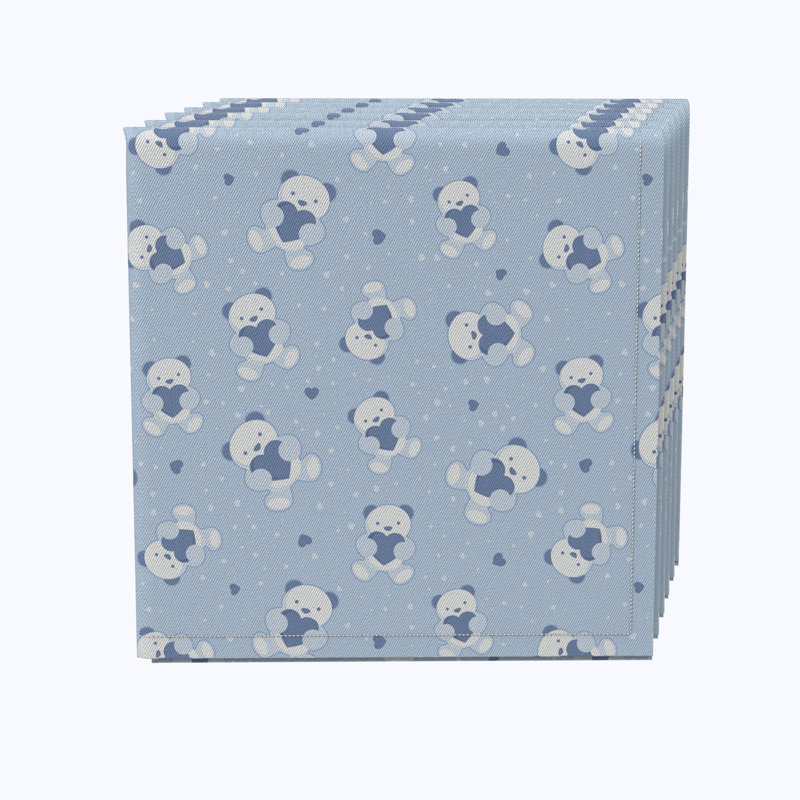 100% Cotton Kids Square Napkin