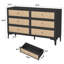 Commode 6 tiroirs l 47,2 po -1056166876