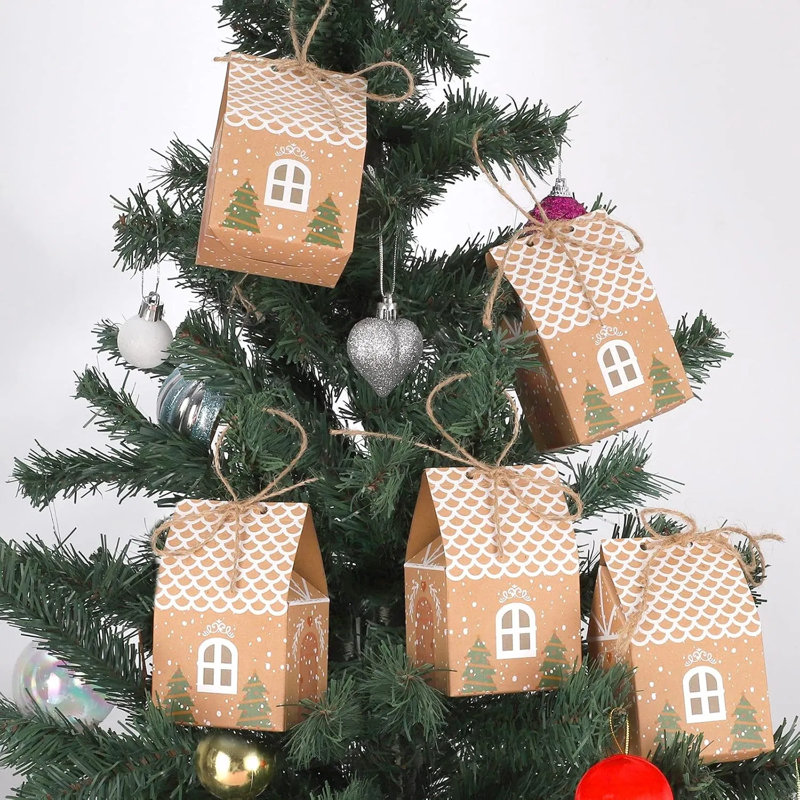36 pièces de 36 petites boîtes de cadeaux de Noël, petites boîtes de cadeaux de Noël