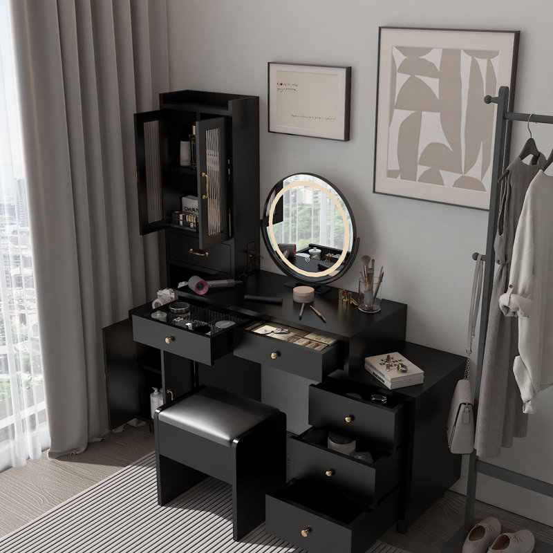 Claar Vanity, Black