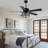 Joahnna 52" Glam Crystal Ceiling Fan with Lights, 6-Speed Reversible Fan with Remote