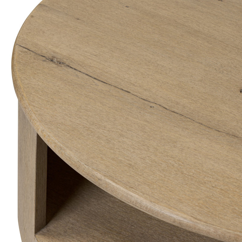 Farrow Coffee Table, Drifted Oak