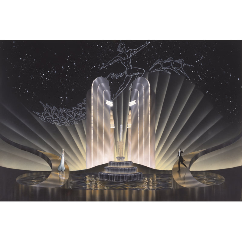 Enchanted Love by Robert Hoppe - Wrapped Canvas Painting, 20cm H x 30cm W