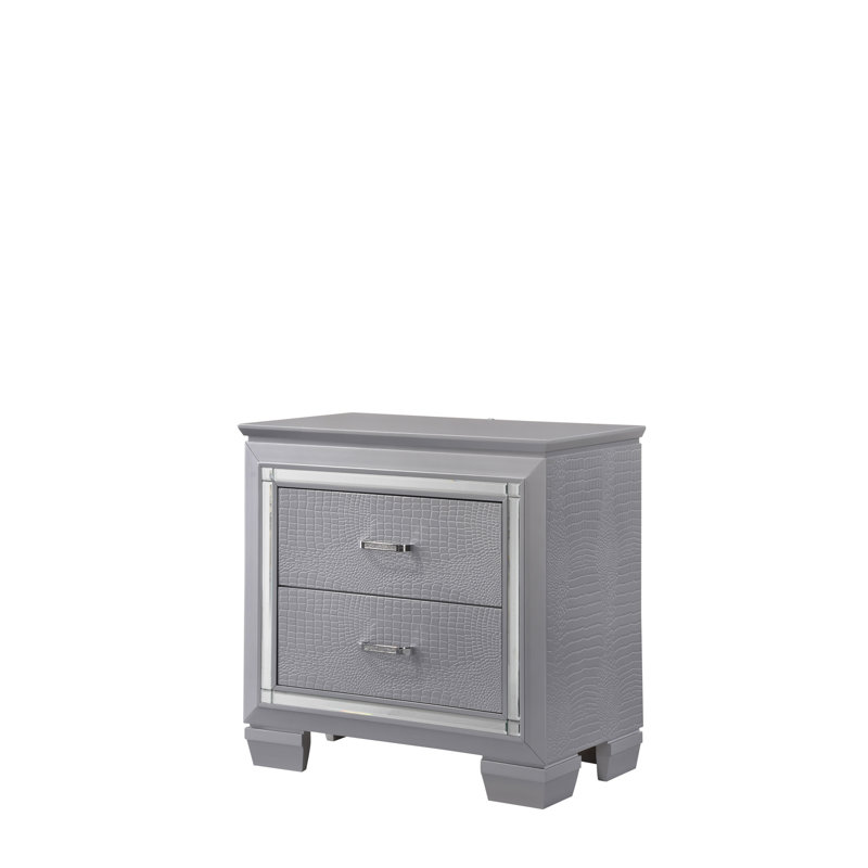 Table de chevet - Gris