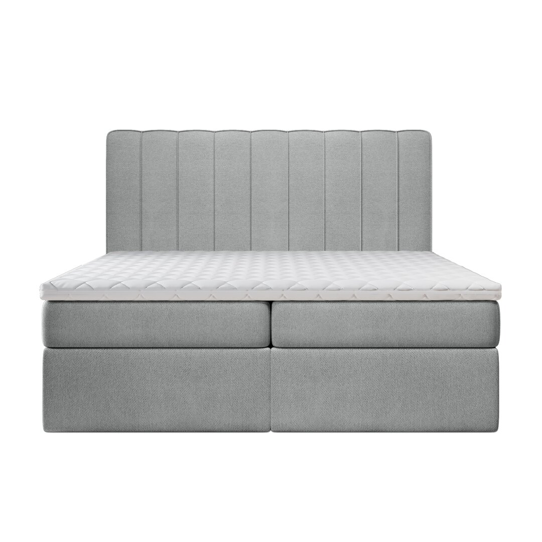 Boxspringbett Callini mit Topper und Bettkasten