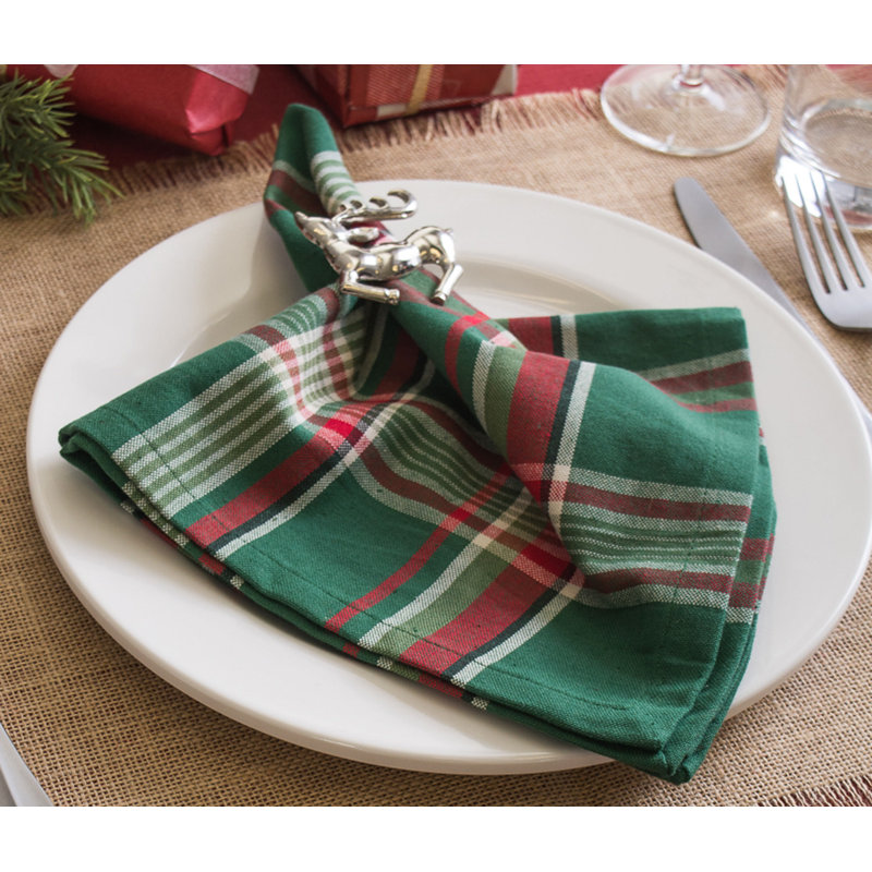 Ensemble de serviettes 6 pièces Murrow, Vert foncé