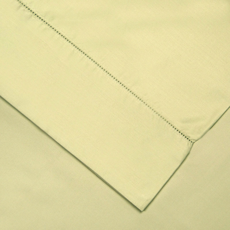 Luxury Sage Pima Cotton Pillowcases - 800 Thread Count Standard Size - Soft & Smooth Bedding Set - Premium Quality Pillow Covers - Breathable & Durable Fabric