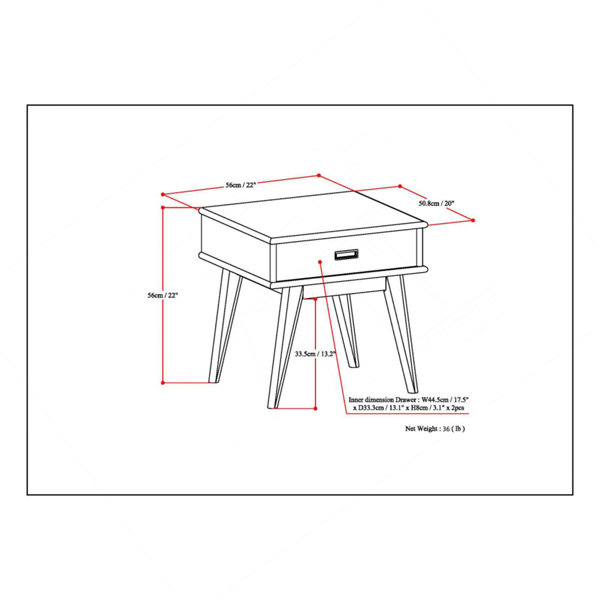 Dimensions du produit