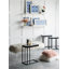 Ensemble de 2 sculptures suspendues, art mural moderne, 12,5 po x 24,5 po