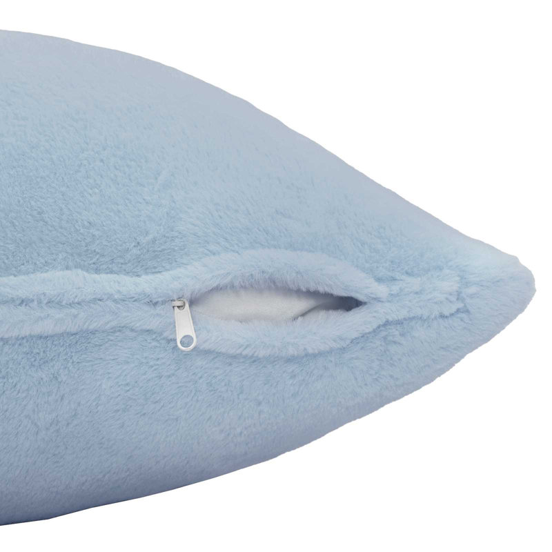 Light Blue Cushion Cover, Light Blue, Square 65cm