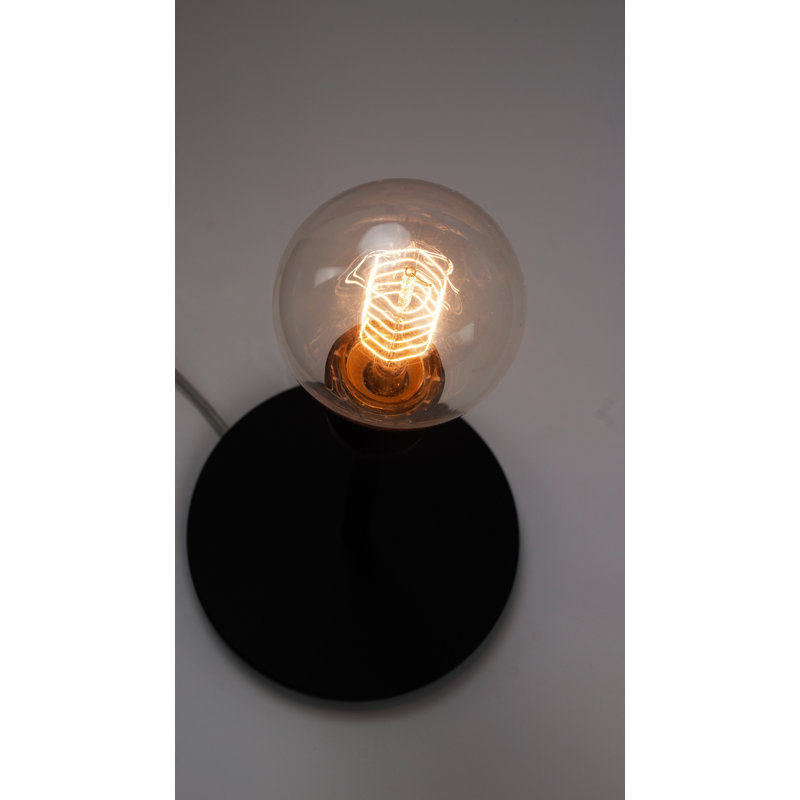 Bi Metal Table Lamp, Black