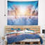 Tapisserie d’hiver en polyester dans city park avec accessoires suspendus inclus-28489326