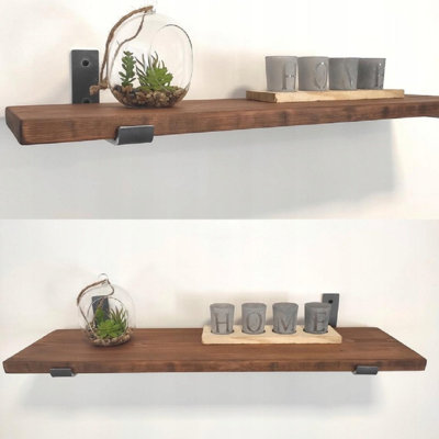 Iorund Solid Wood Bracket Shelf