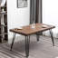 Ensemble de salle à manger 5 pièces, table à manger en épingle à cheveux avec 4 chaises, 3 options de couleurs-114251754