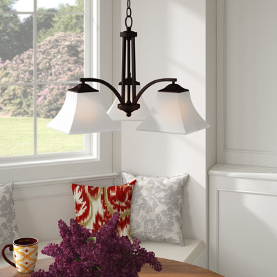 Weedman 3-Light Shaded Classic / Traditional Chandelier