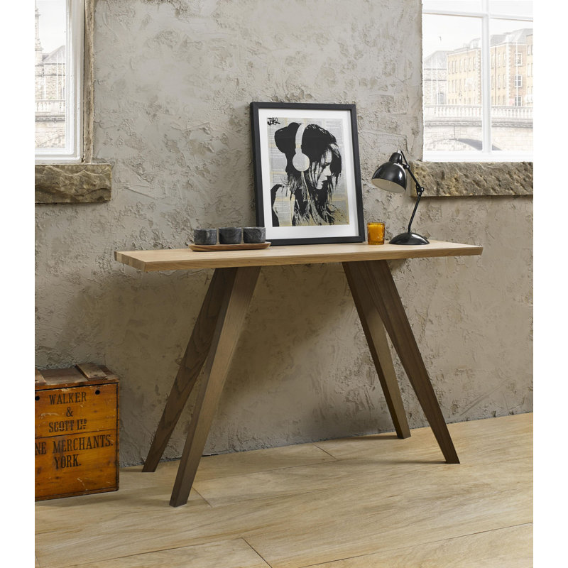 Dipasquale 126cm Solid Wood Console Table