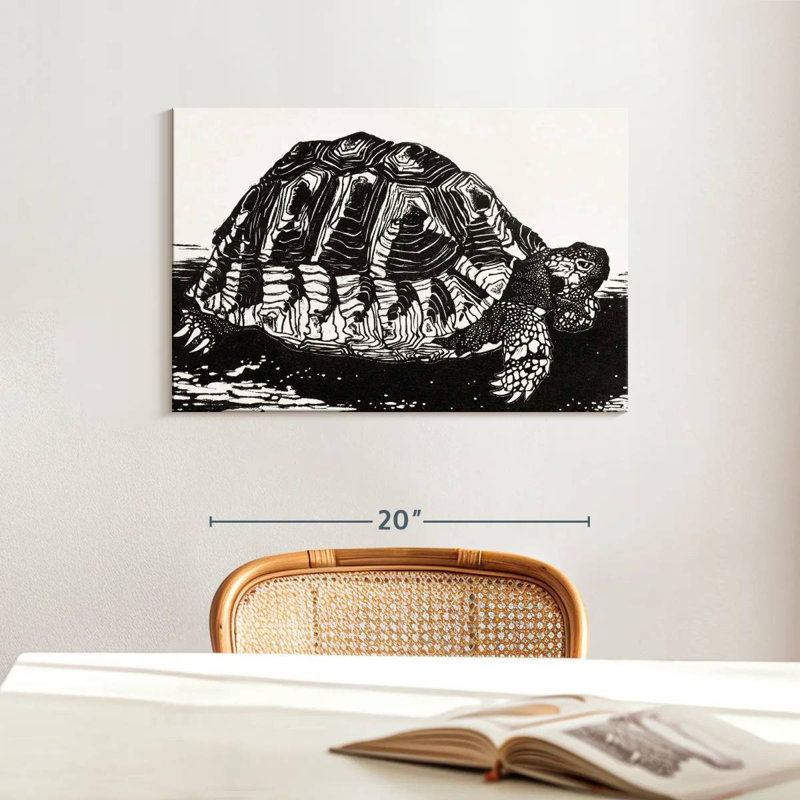 Brampt The Turtle, 16" H x 24" W