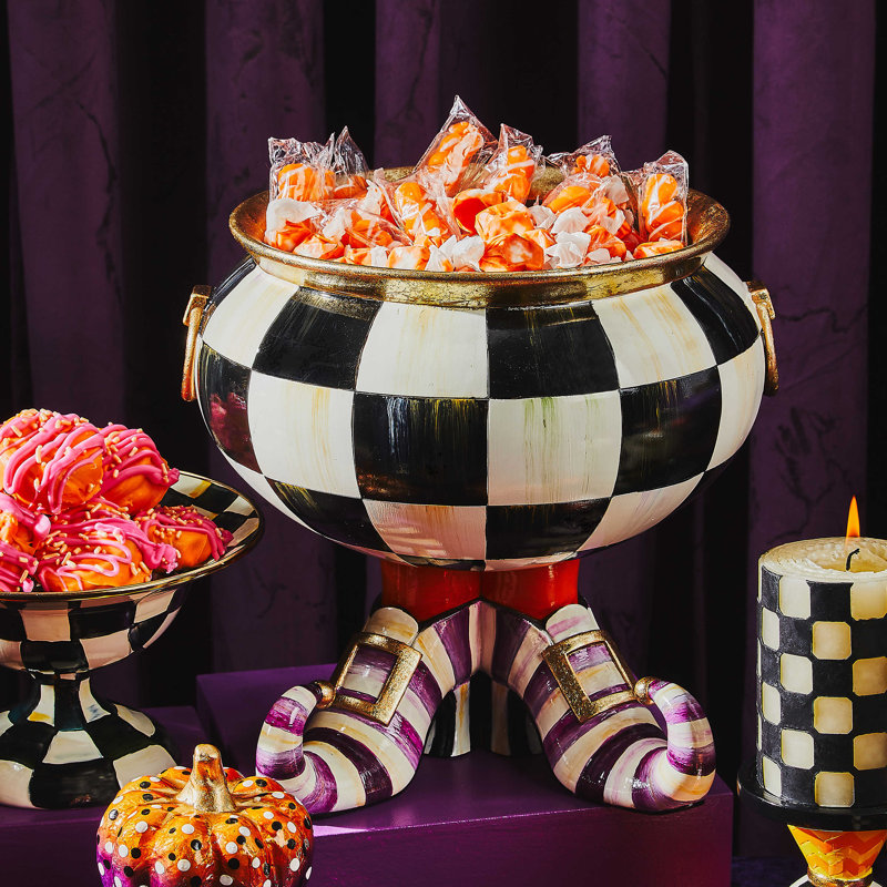 Courtly Check® Witch's Boot Cauldron