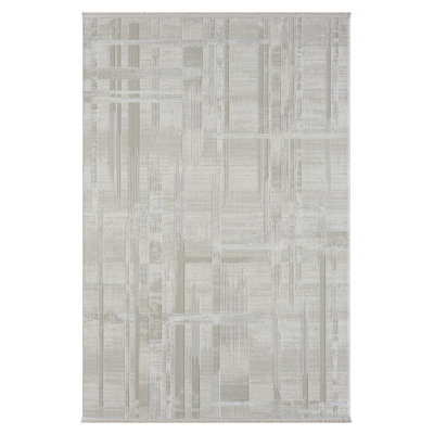 Eliana Machine Woven Cream Indoor Rug