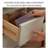 Modern Minimalist Grey Sintered Stone Rectangular Side Table