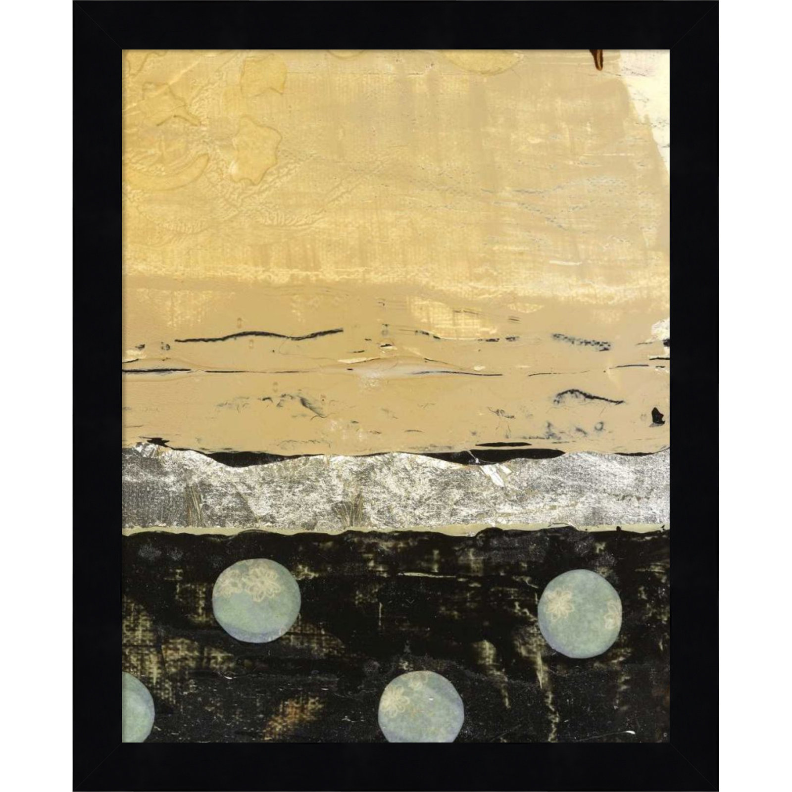 Dirty Weather II Print by Natalie Avondet, Black, 13" H x 11" W