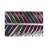 Tropical Leaf Magenta Rectangle Tabletop Set