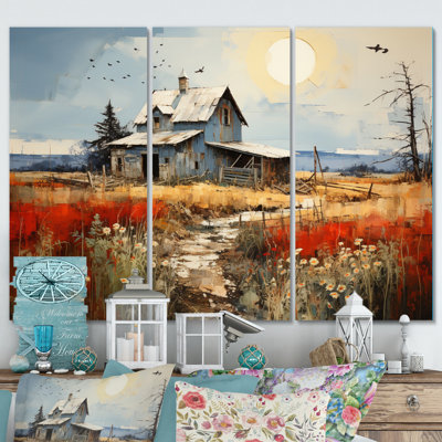 " Farmhouse Collage " 3 - Pieces