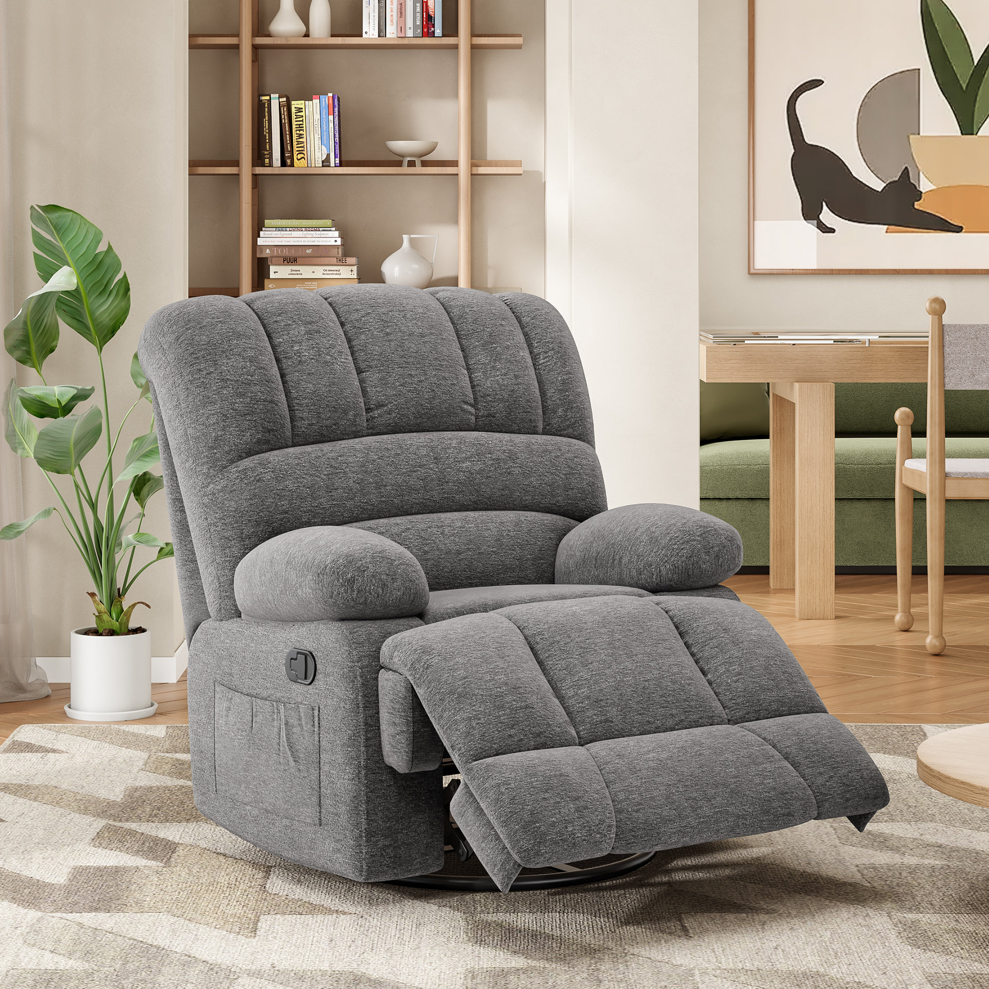 Rocker Recliner Wayfair Big And Tall Recliners Big And Tall Glider