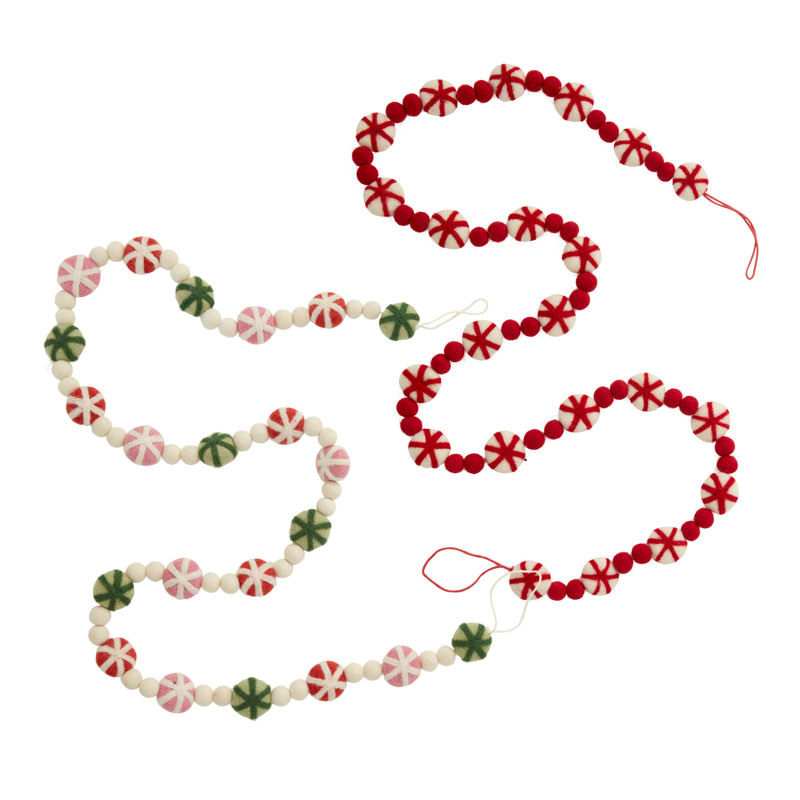 54'' in. Faux Garland, White