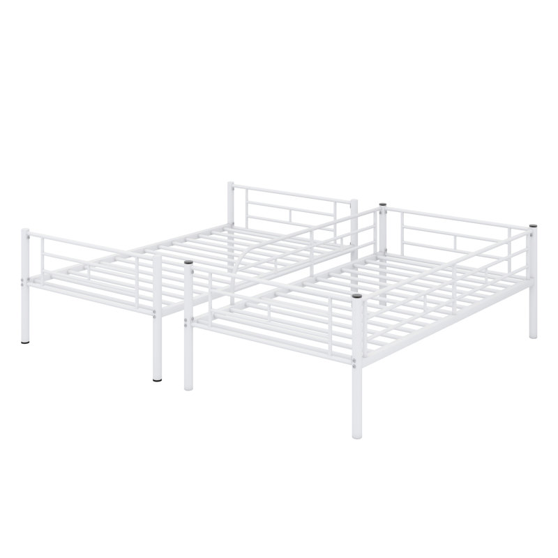 Metal Bunk Bed, White